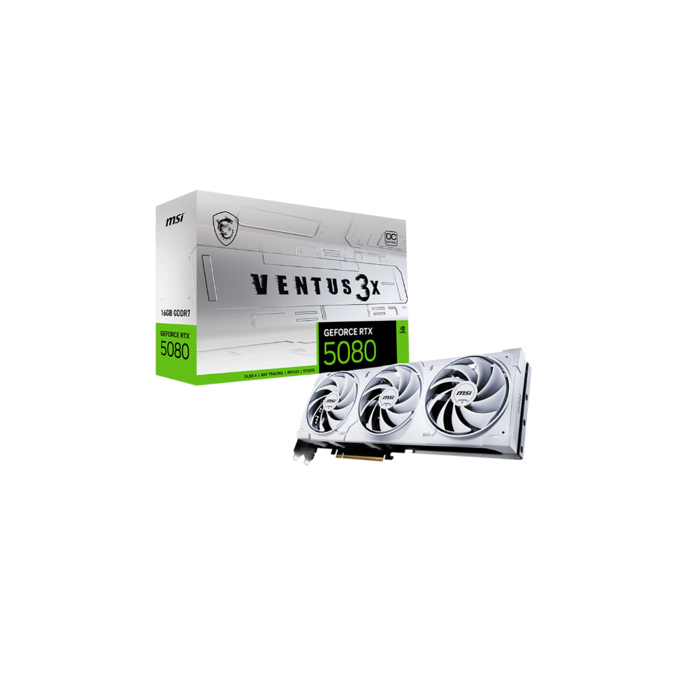MSI GeForce RTX 5080 VENTUS 3X OC 16GB