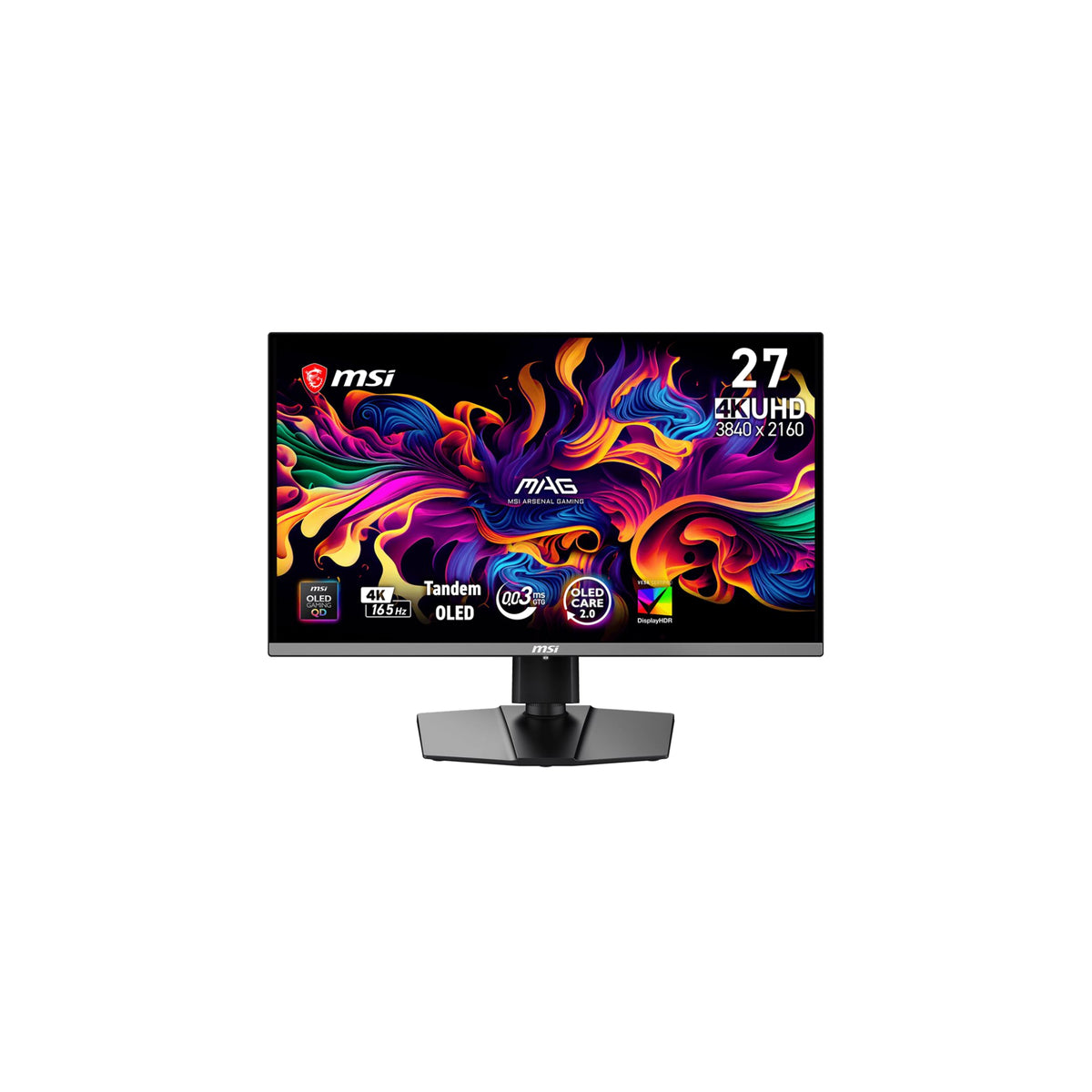 MSI MAG 272UPDE E16 27" - USB-C 3840x2160 QD-OLED 165Hz