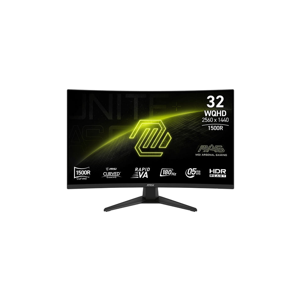 MSI MAG 321CQFDE E18 32" - 2560x1440 Rapid VA 180Hz