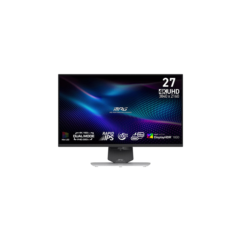 MSI MPG 274URDFW E16M 27” - USB-C 3840x2160 Fast IPS 160Hz