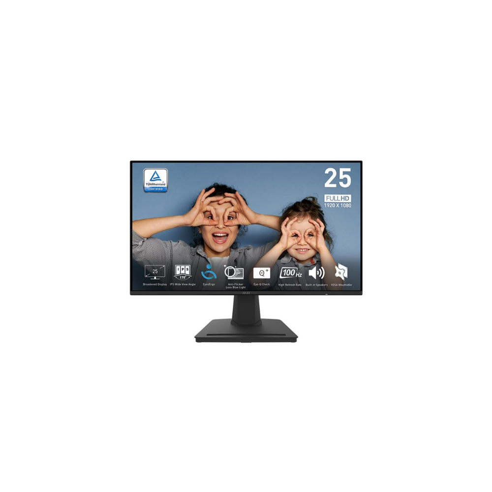 MSI PRO MP252 25" - 1920x1080 IPS 100Hz