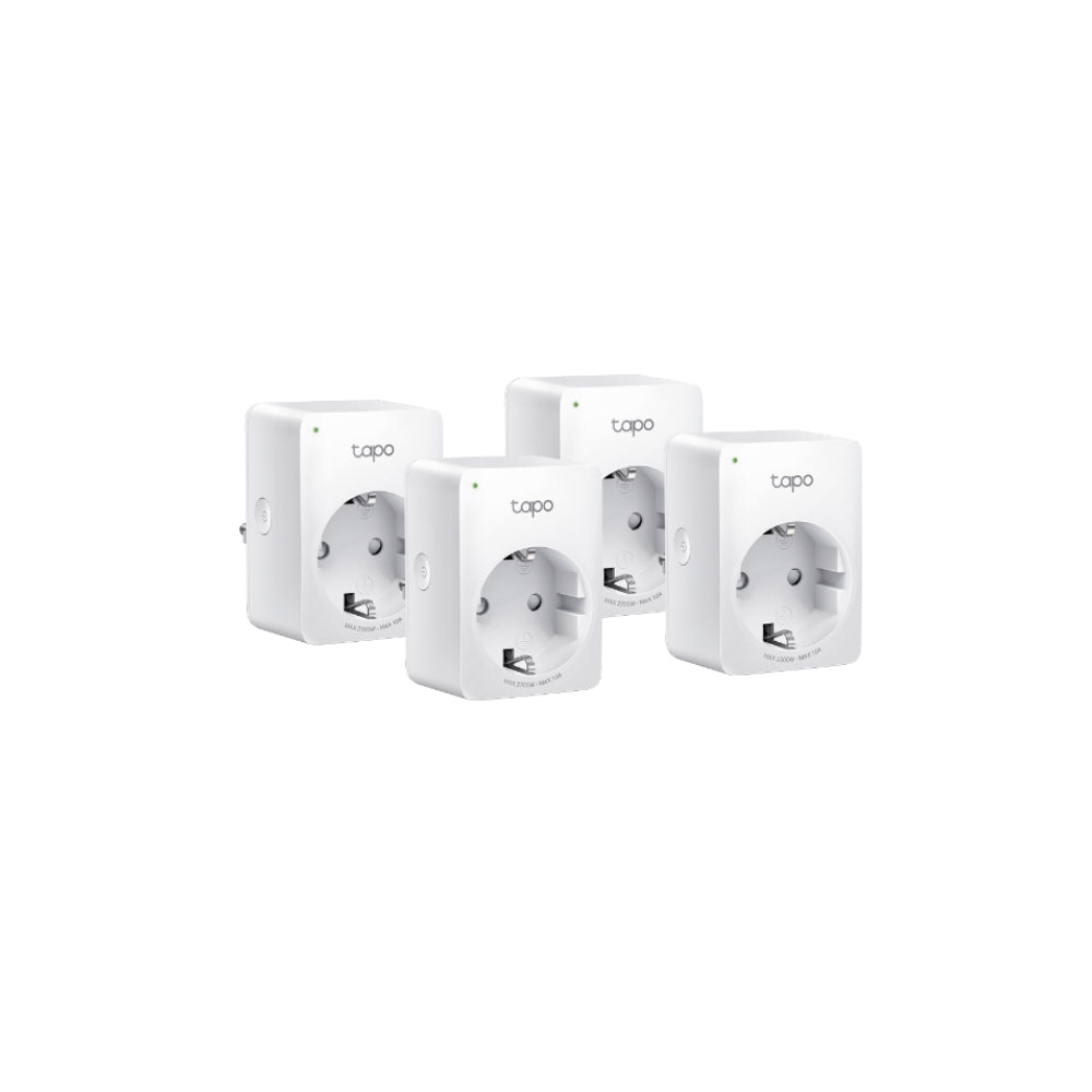 TP-Link Tapo P100 Mini Smart Wi-Fi-uttag 4-pack