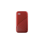 Western Digital My Passport SSD 2TB - USB-C 3.2 Gen 2 - Röd
