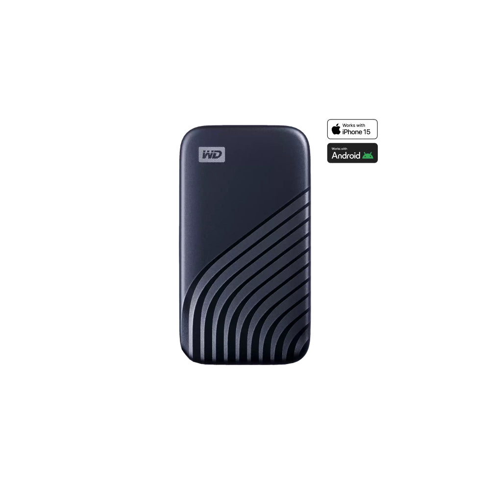 Western Digital My Passport SSD 1TB - USB-C 3.2 Gen 2 - Blå