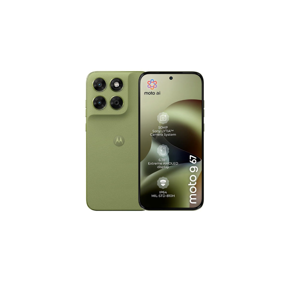 Motorola Moto G67 6.78" 5G 128GB Grön