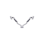 Multibrackets M Duo Deskmount Silver