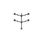 Multibrackets M Vesa Deskmount Officeline Quad Svart