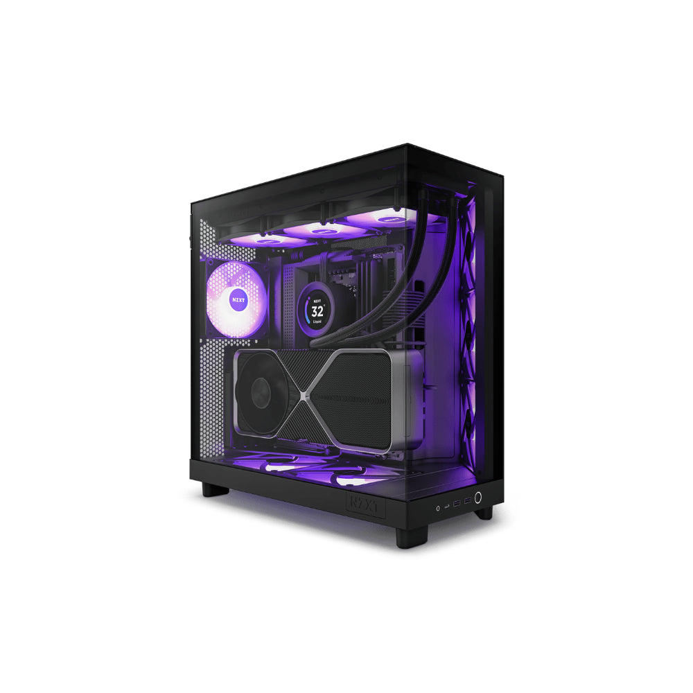 NZXT H6 Flow RGB ATX Svart