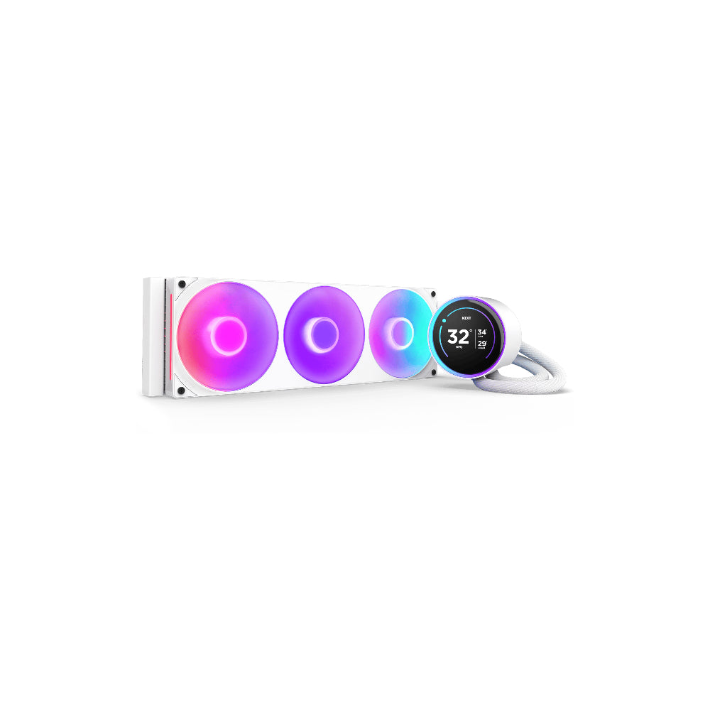 NZXT Kraken Elite 360 V2 RGB AIO 360mm Vit