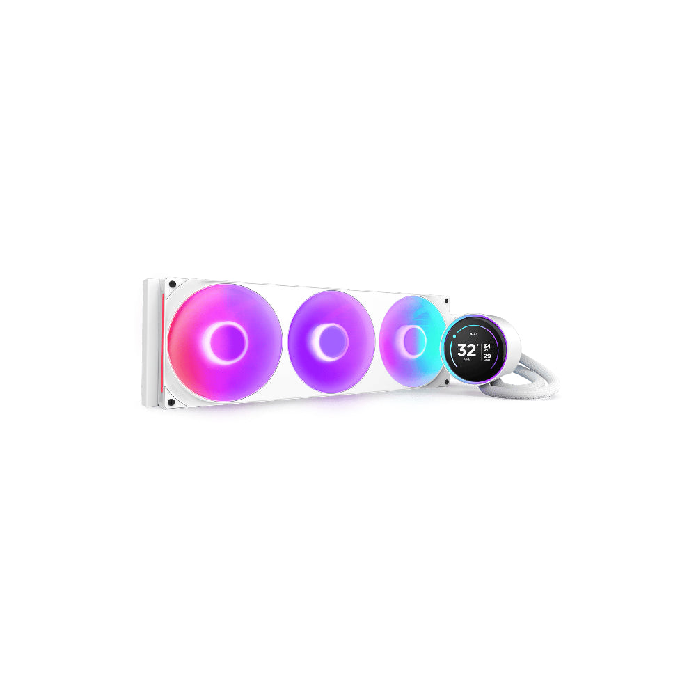 NZXT Kraken Elite 420 ARGB V2 AIO 420mm Vit