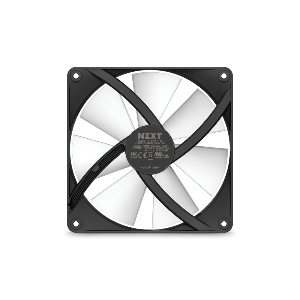 NZXT F Series F140 RGB Core 140mm Svart