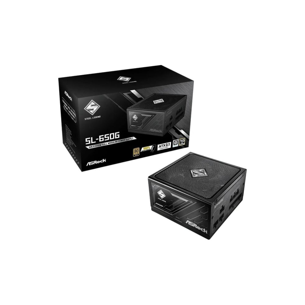 ASRock Steel Legend SL-650G ATX 3.1 650W 80 Plus Gold
