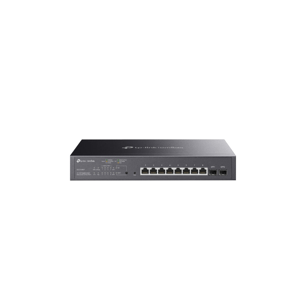 TP-Link SG2210MP Omada 10-Port Gigabit Smart Switch med 8-Port PoE+