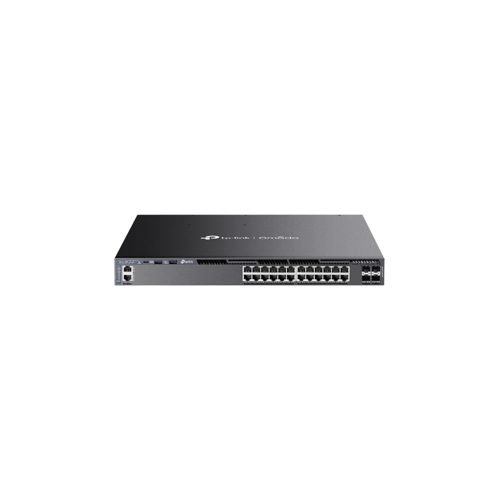 TP-Link Omada SG6428XHP V1 24-Port Gigabit Stackable L3 Managed PoE+ Switch