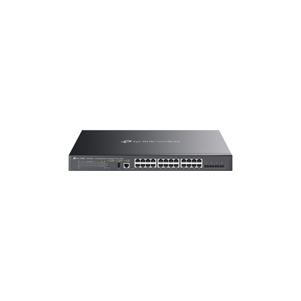 TP-Link Omada SG5428XMPP V1 24-portars Gigabit L3 PoE++ Switch