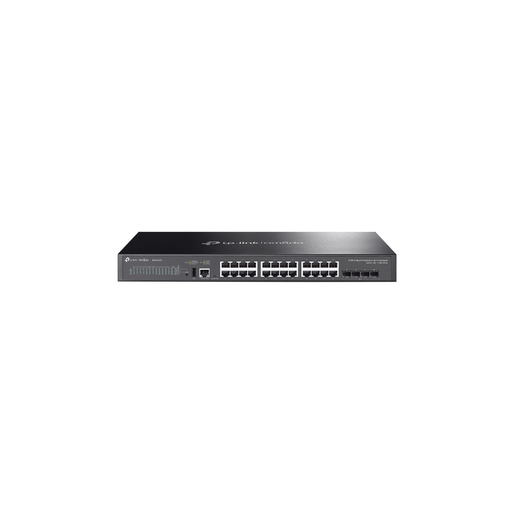 TP-Link SG5428X Omada 24-Port Gigabit Stackable Lite L3 Managed Switch med 4× 10G Slots