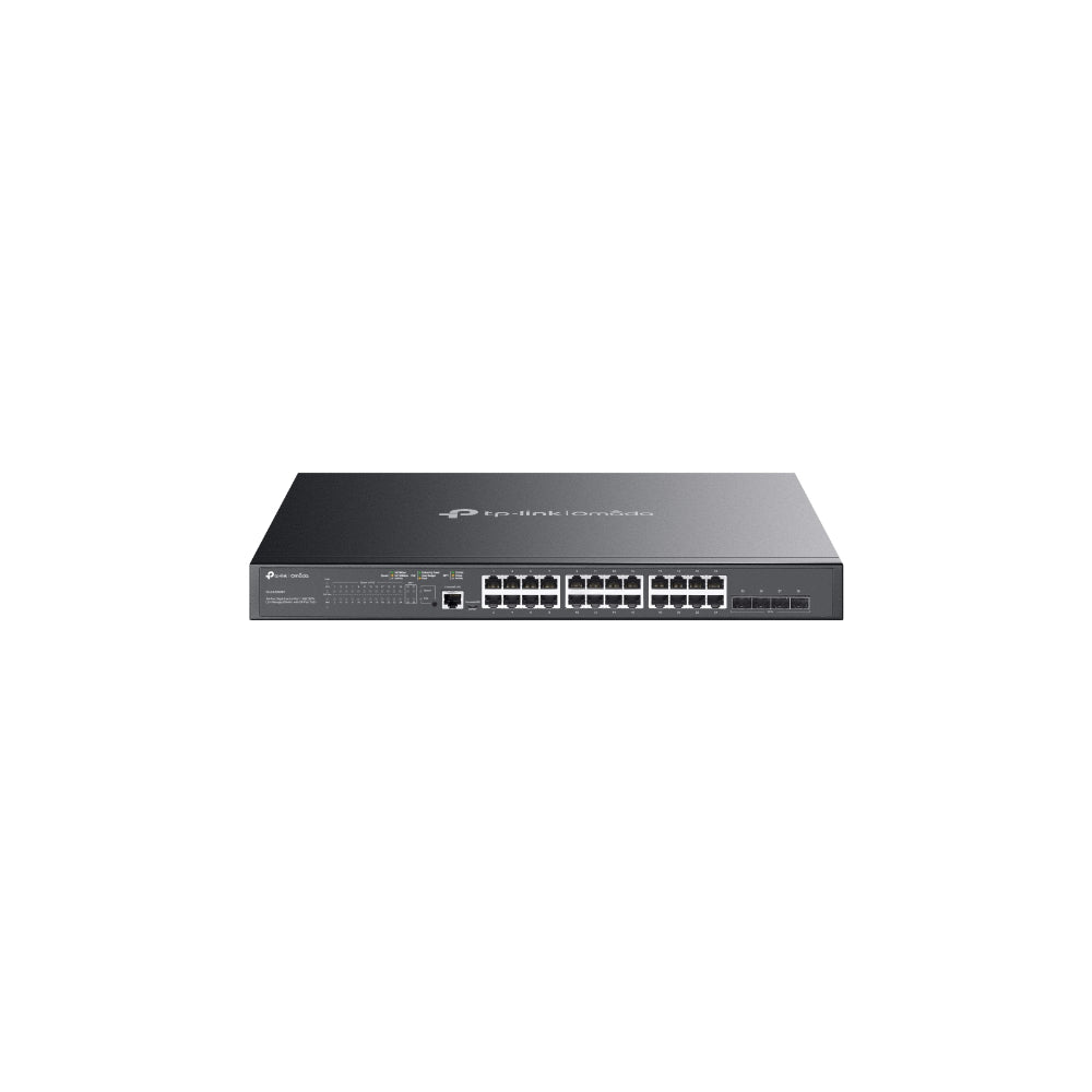 TP-Link   SG3428XMP Omada 24-Port Gigabit and 4-Port 10GE SFP+ L2+ Managed Switch med 24-Port PoE+