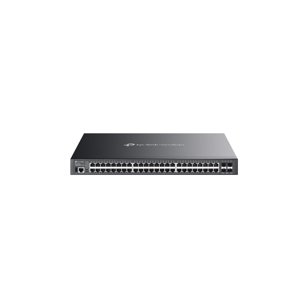 TP-Link SG5452XMPP(UN) Omada 48-Port Gigabit Stackable Lite L3 Managed PoE++ Switch med 4× 10G Slots