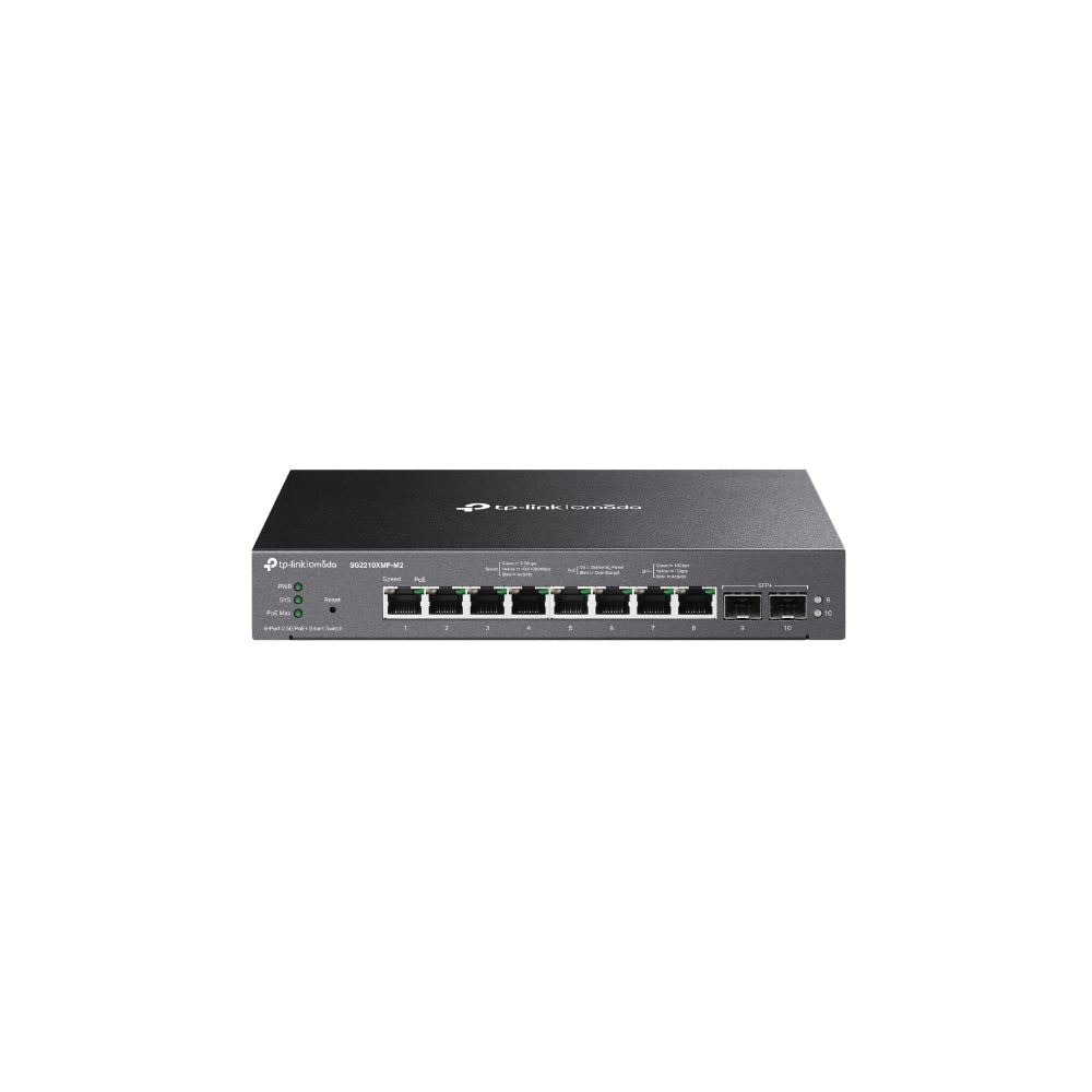 TP-Link Omada SG2210XMP-M2 V1.6 Switch 8-porte 2.5 Gigabit Ethernet PoE+