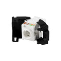 Outlet Deltaco Utp Cat6 Keystone Connector - Cat 6 - Svart