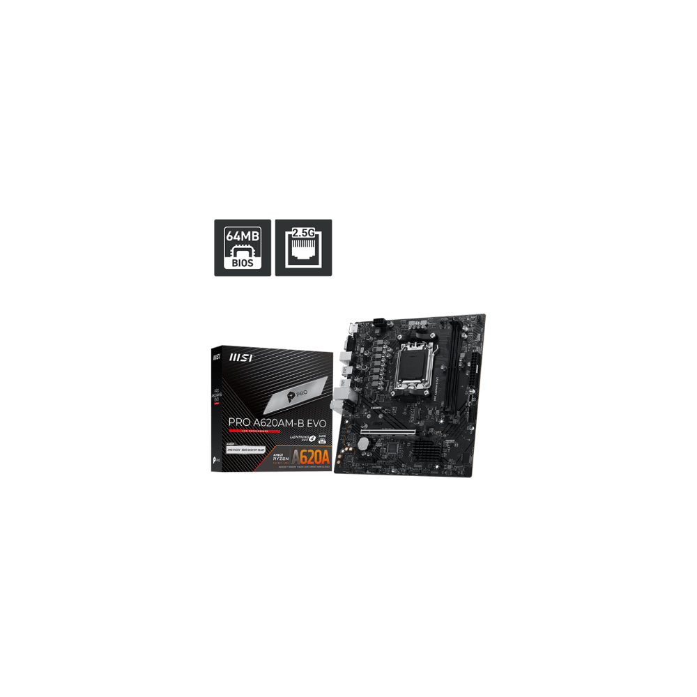 MSI PRO A620AM-B EVO