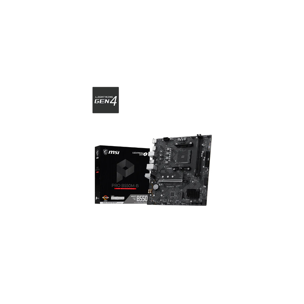 MSI PRO B550M-B mATX AM4