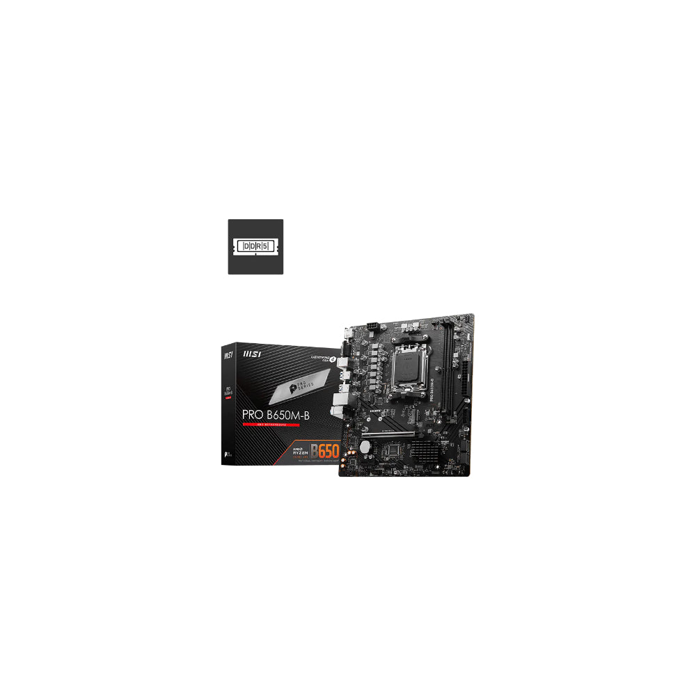 MSI PRO B650M-B AM5 mATX
