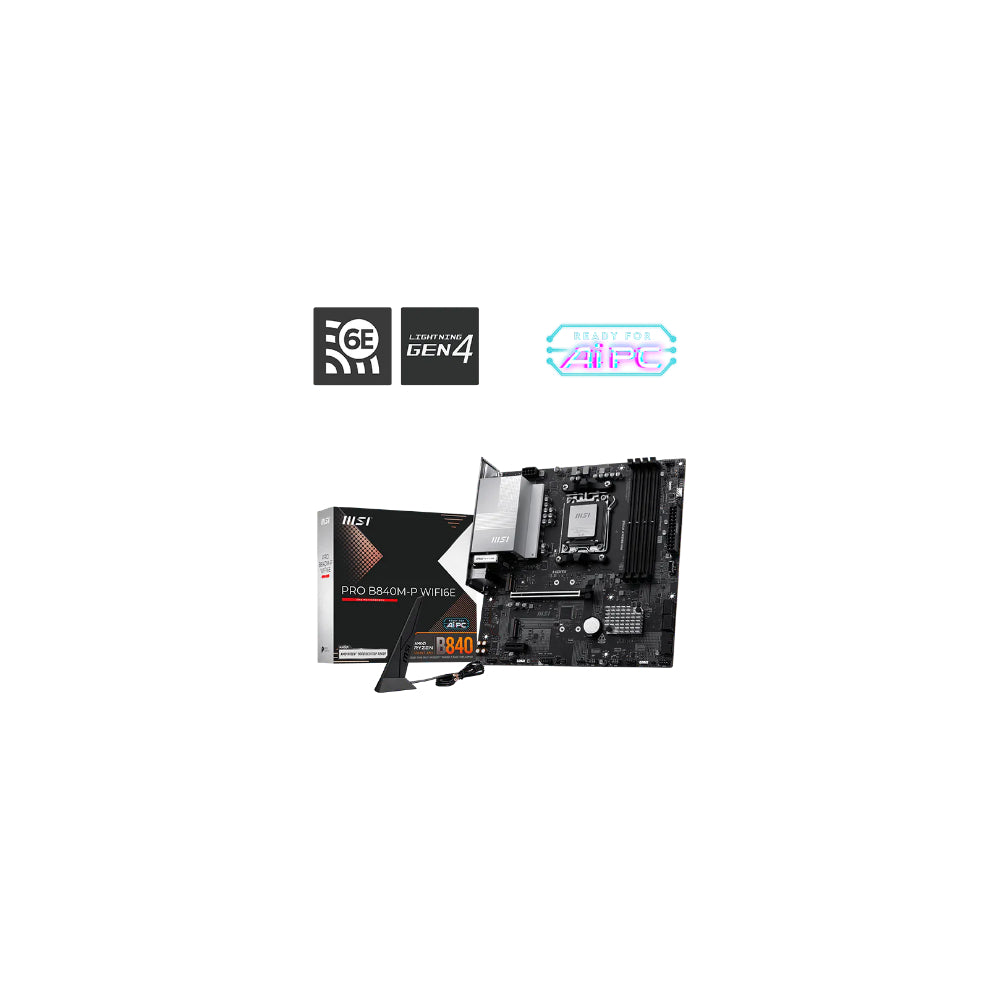 MSI PRO B840M-P Wi-Fi mATX AM5
