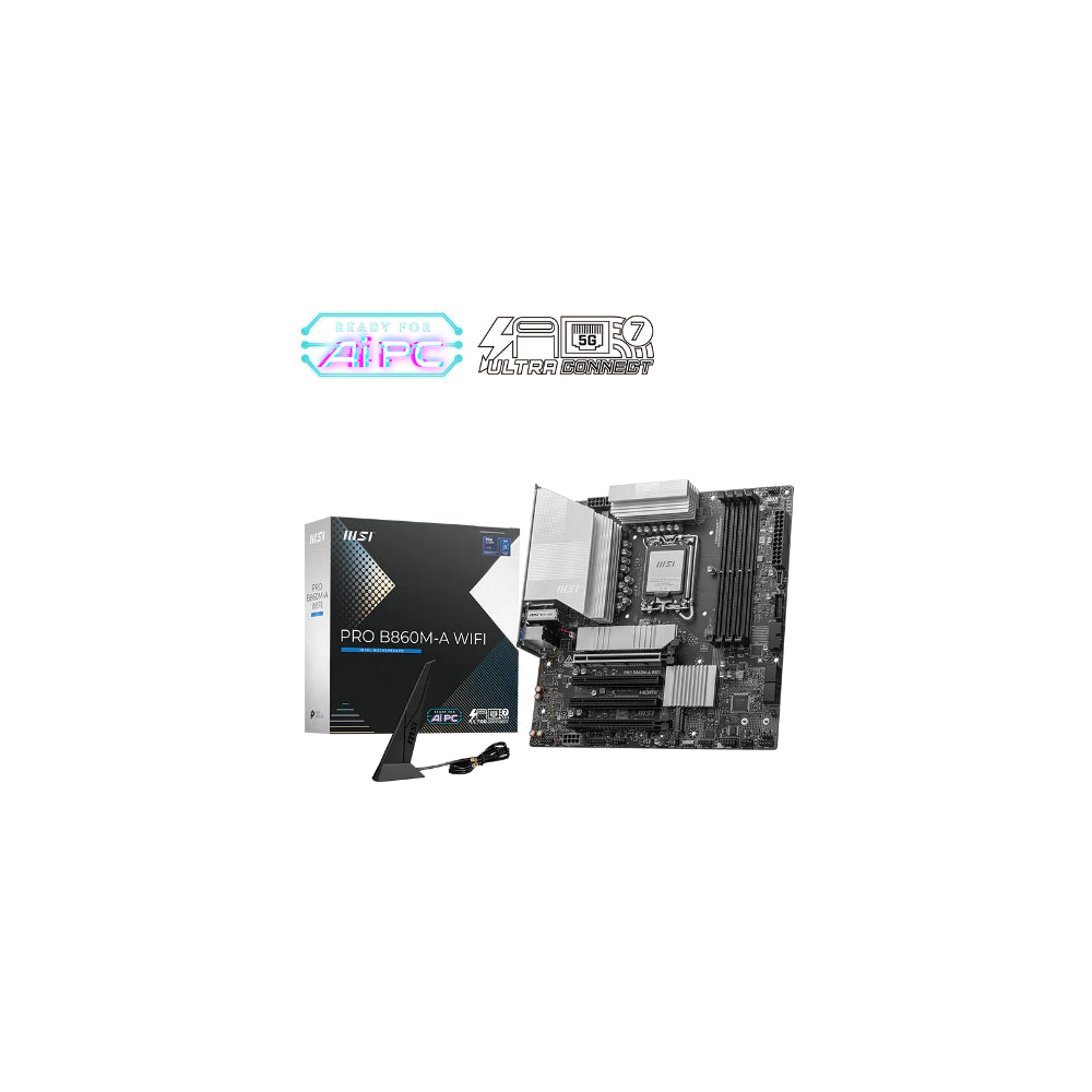 MSI PRO B860M-A Wi-Fi mATX LGA1851