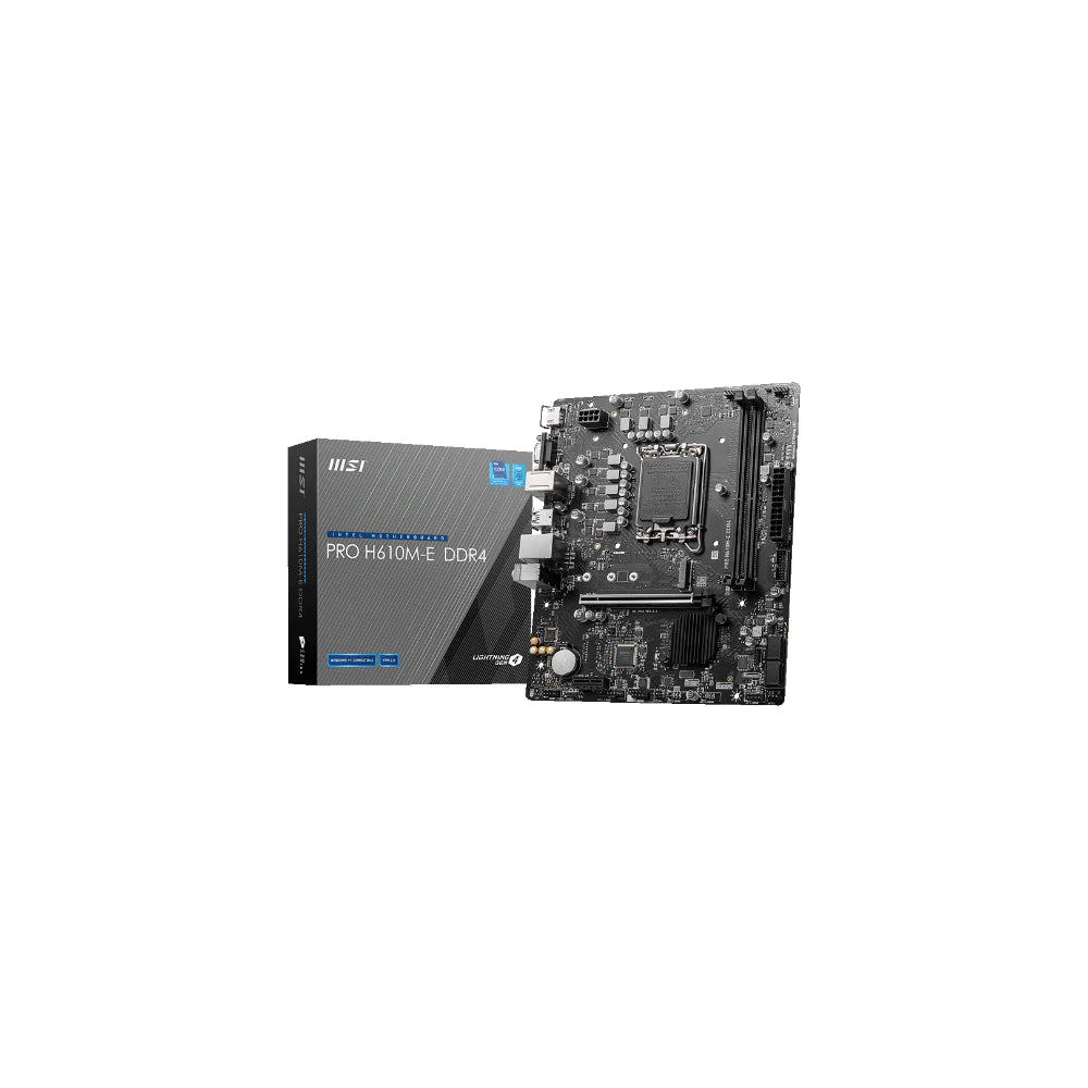 MSI PRO H610M-E mATX LGA1700