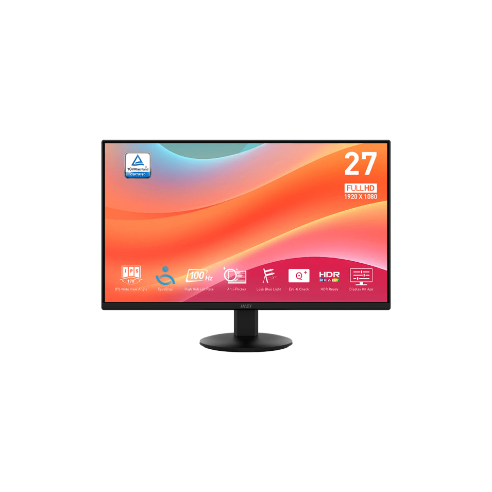 MSI Pro MP272L 27" - 1920x1080 VA 100Hz