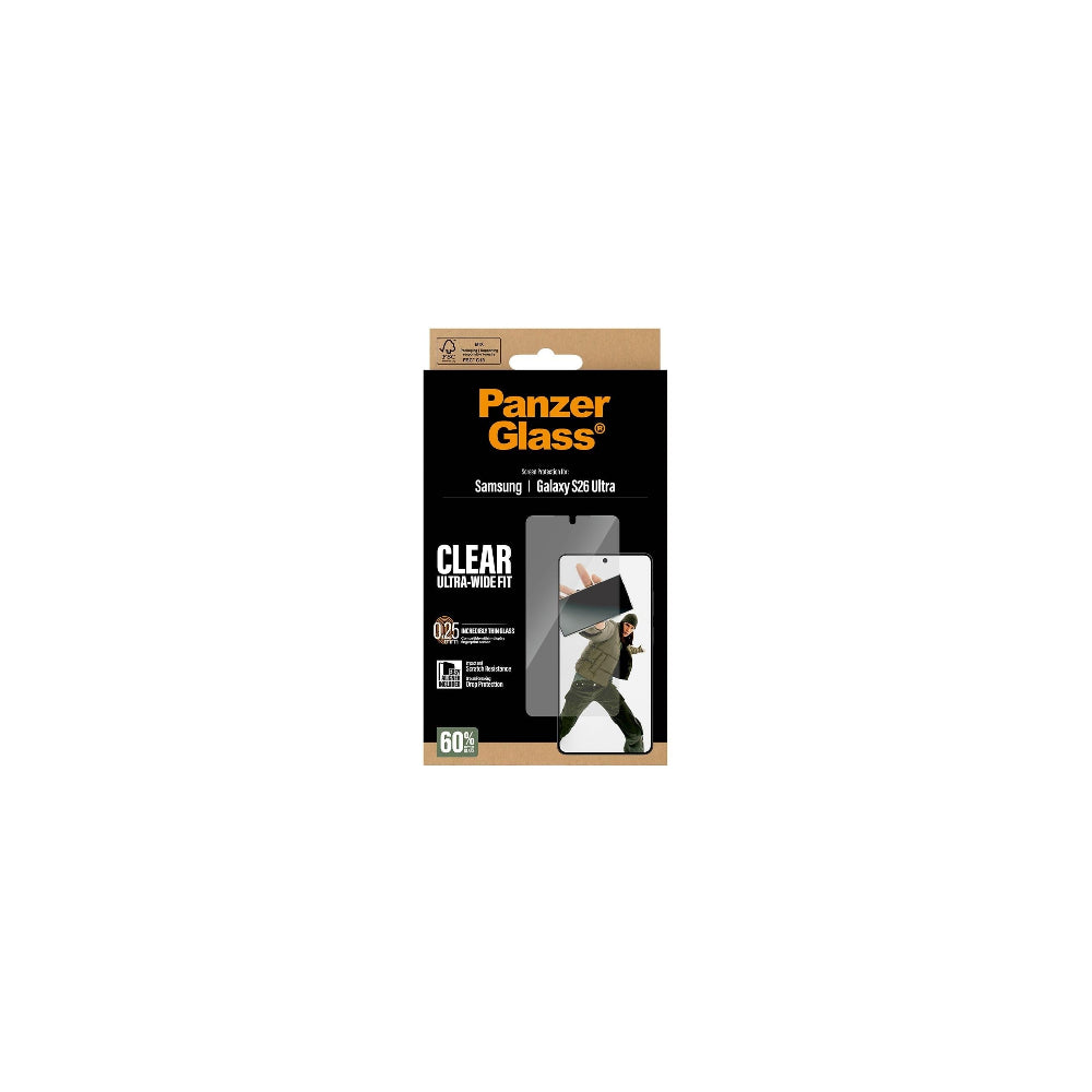 PanzerGlass Screen Protector för Samsung Galaxy S26 Ultra med EasyAligner