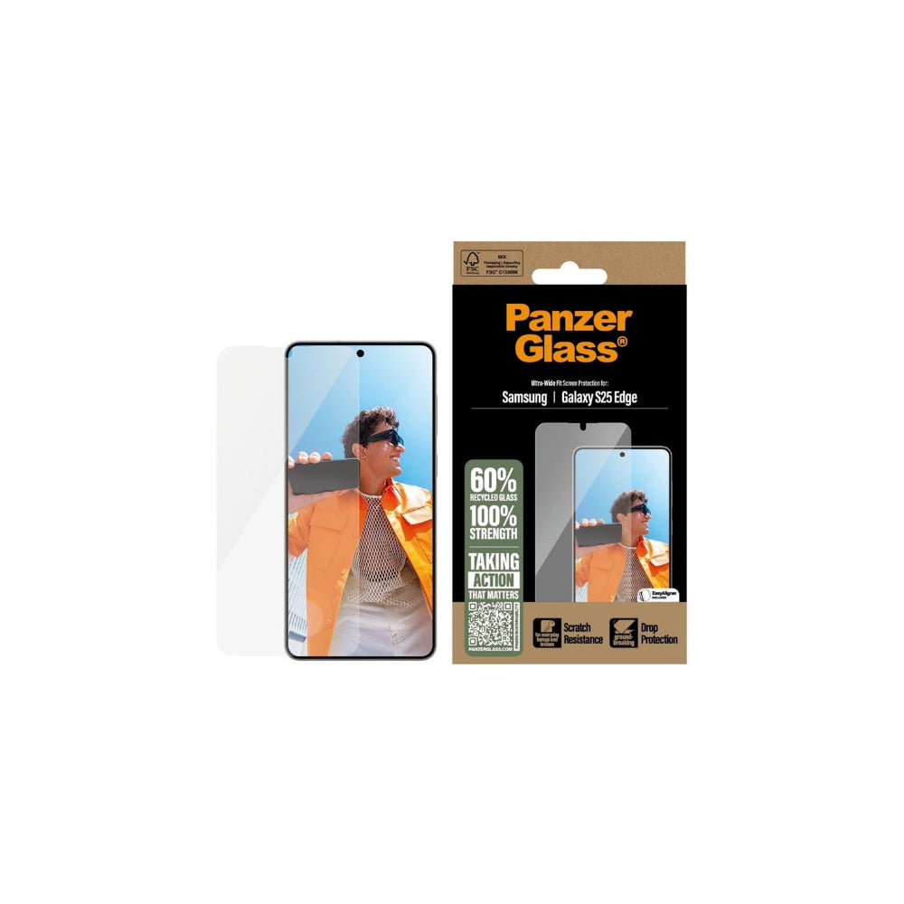 Panzerglass Ultra-Wide fit Galaxy S25 Edge