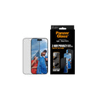 PanzerGlass Privacy filter med svart ram iPhone 17 - Ultra-Wide Fit med fastfit