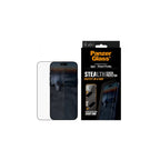 PanzerGlass Stealth Privacy filter med svart ram iPhone 17 Pro Max - Ultra-Wide Fit med Fastfit