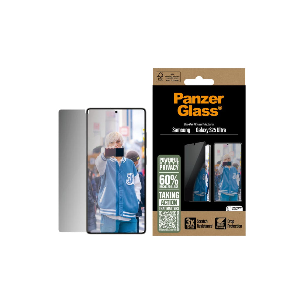 Panzerglass Ultra-Wide fit Privacy Galaxy S25 Ultra