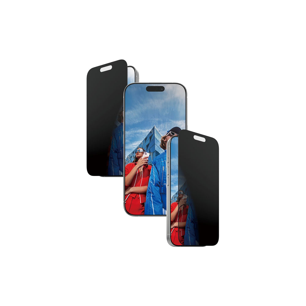 Panzerglass Ultrawide skärmskydd Privacy iPhone 17 - EasyAligner