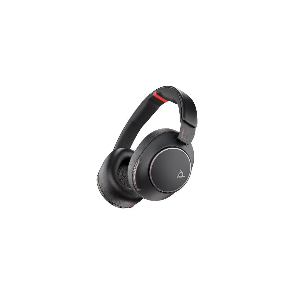 HP Poly Voyager Surround 85 UC med Laddställ – Svart