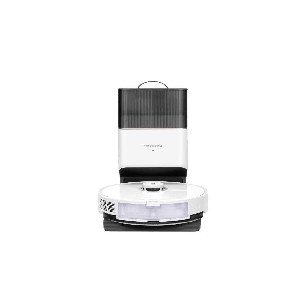 Roborock S8+ Robotdammsugare inkl. tömningsstation Vit