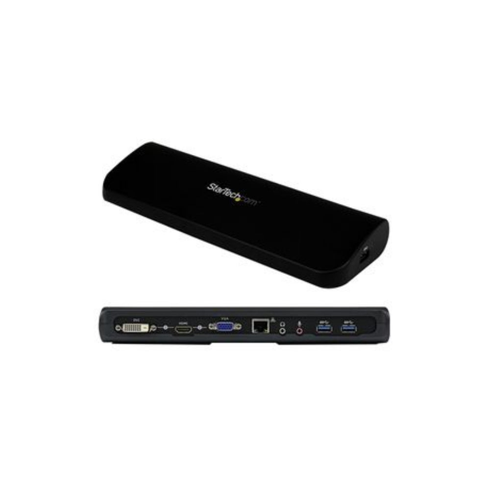 StarTech USB 3.0 Docking Station med HDMI,DVI/VGA