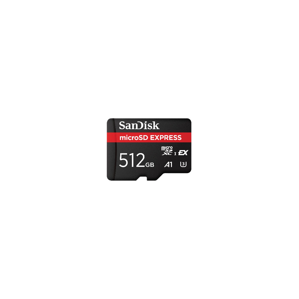 SanDisk Express microSD PCI Express Gen 3.1 UHS-I Memory Card 512GB