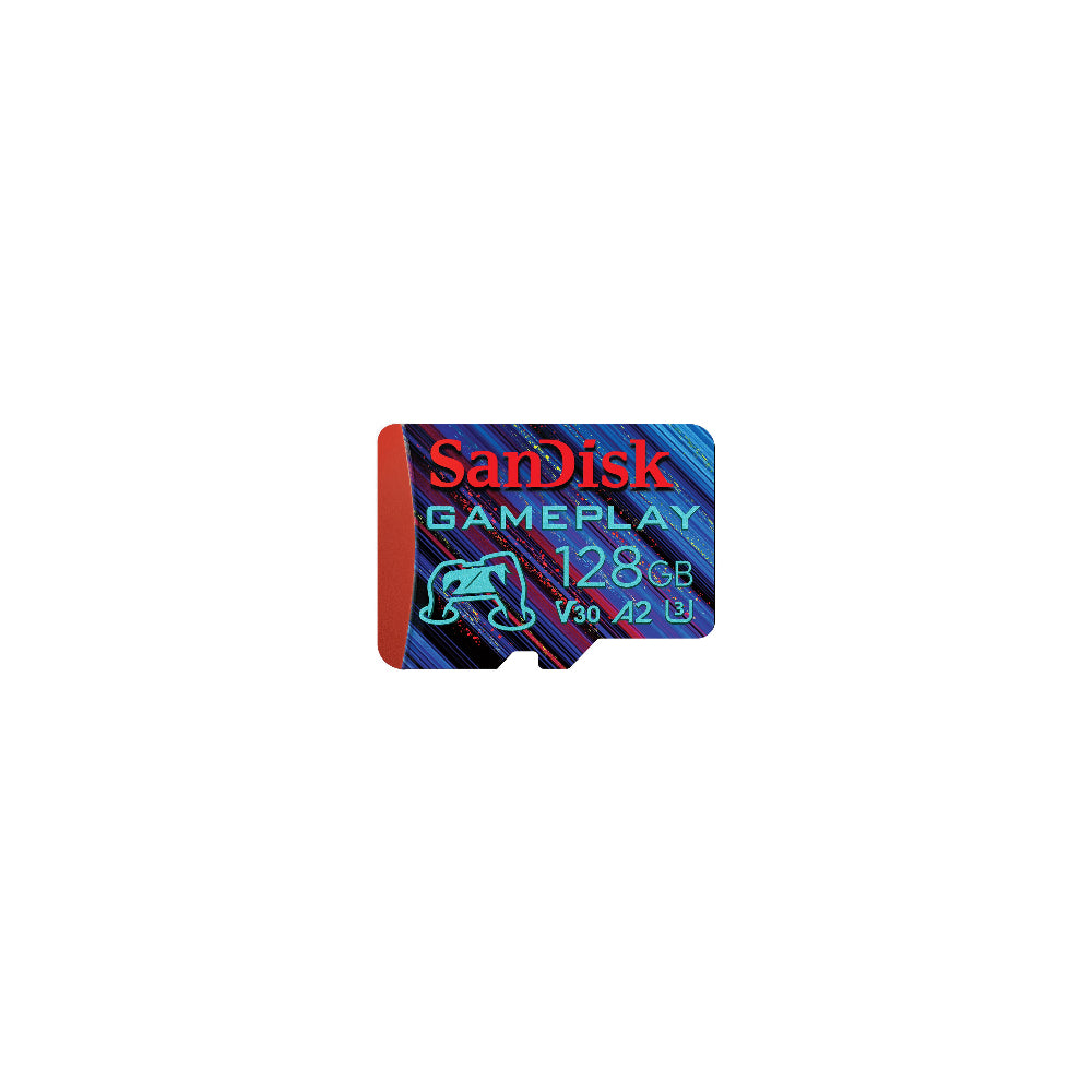 SanDisk GamePlay microSDXC UHS-I Memory Card 128GB