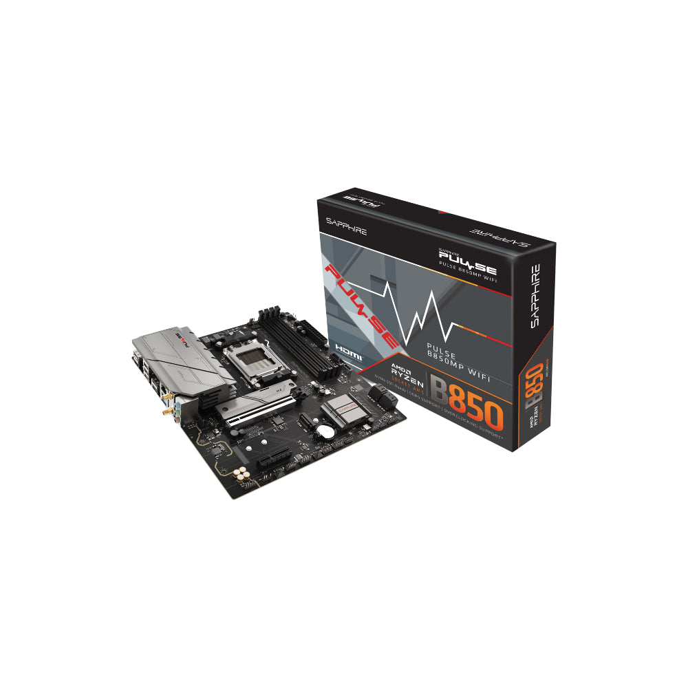 Sapphire Pulse B850M Wi-Fi mATX AM5
