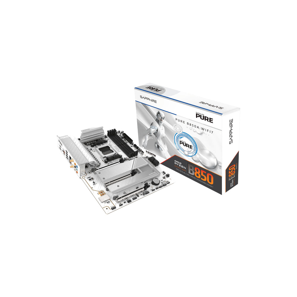 Sapphire Pure B850A Wi-Fi 7 ATX AM5