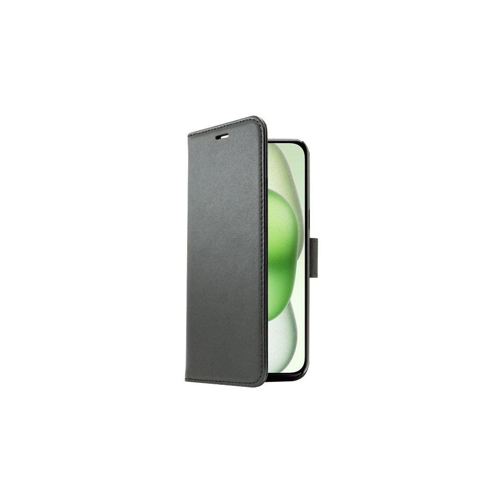 Screenor Smart Vikbart Fodral - Ekoläder Svart - iPhone Air