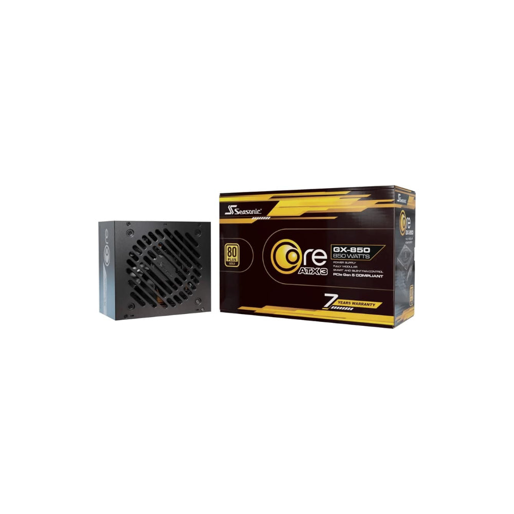 Seasonic Core GX ATX 3.1 80 PLUS Gold Fully Modular 850W