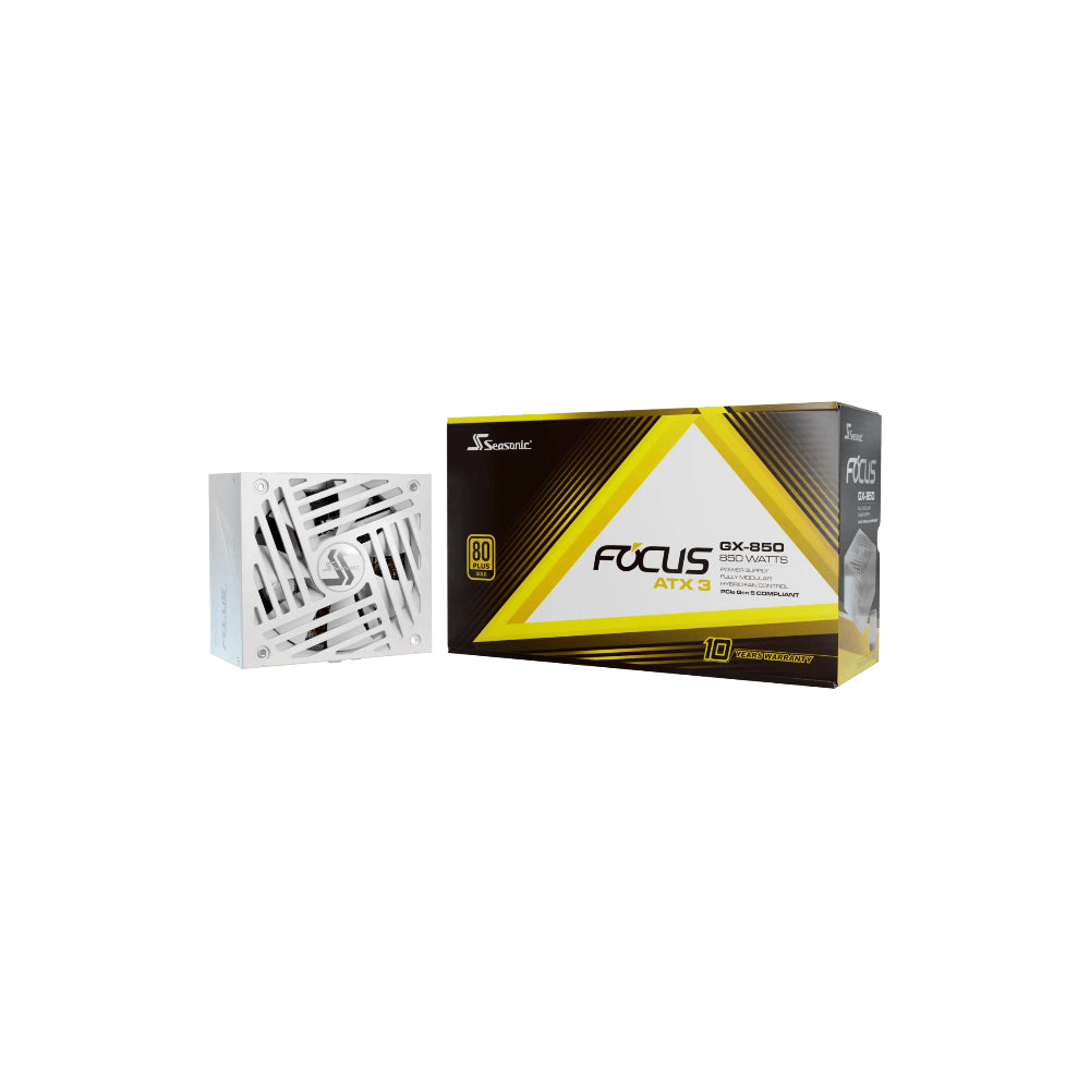 Seasonic Focus GX ATX 3.1 (2024) 80 Plus Gold 850W
