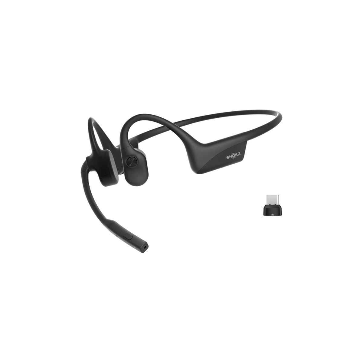 SHOKZ OpenComm2 UC Trådlösa Neckband-hörlurar Svart