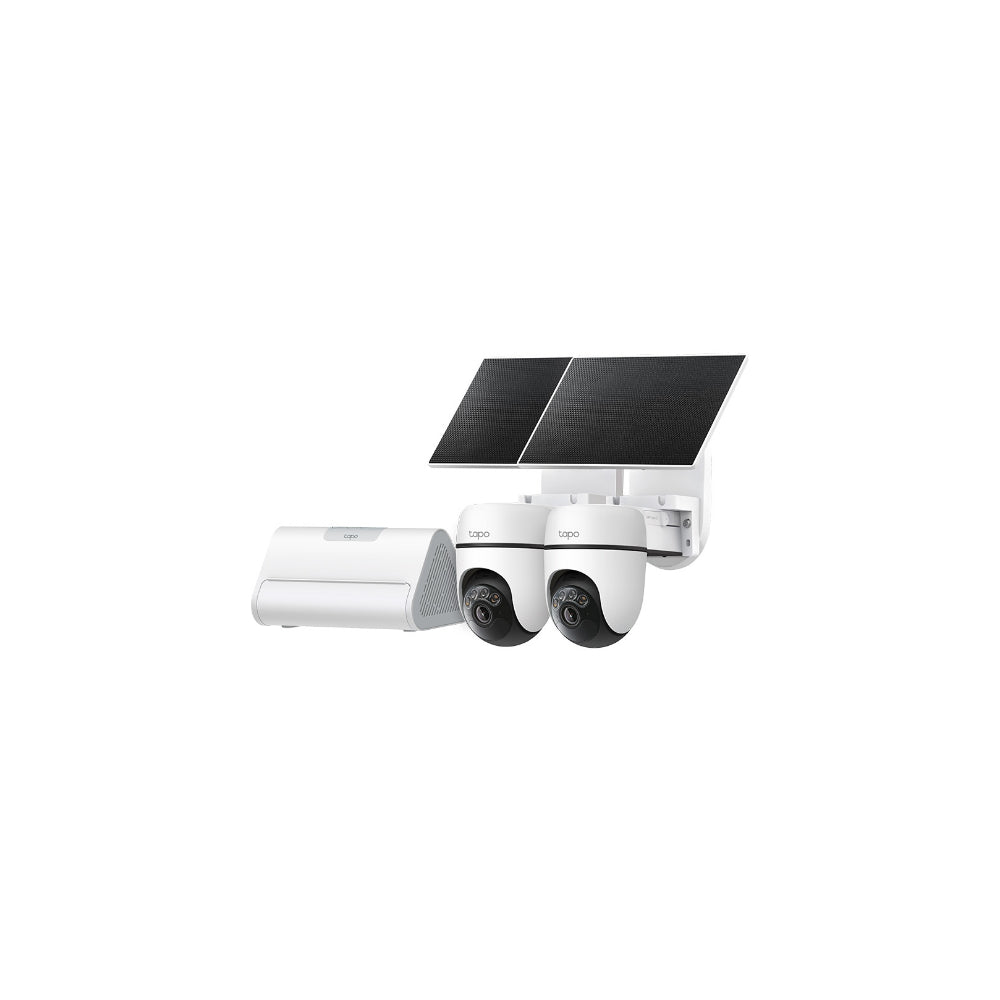 TP-Link Tapo HB112 Solar Cam 2K Pan/Tilt (2-Cam Kit)