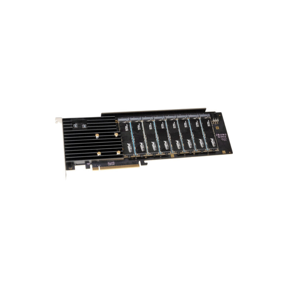 Sonnet M.2 8x4 Silent PCIe Card (Eight M.2 NVMe SSD slots • Add your o – Sonnet Online Store - SONNETTECH Sonnet M.2 8x4 Silent PCIe Card (Eight M.2 NVMe SSD slots • Add your o – Sonnet Online Store - SONNETTECH